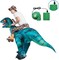 GOOSH Inflatable Dinosaur Costume for Kids and Adults Halloween Costumes